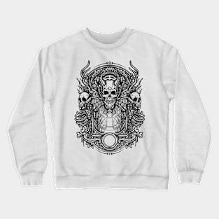 Skull spider Crewneck Sweatshirt